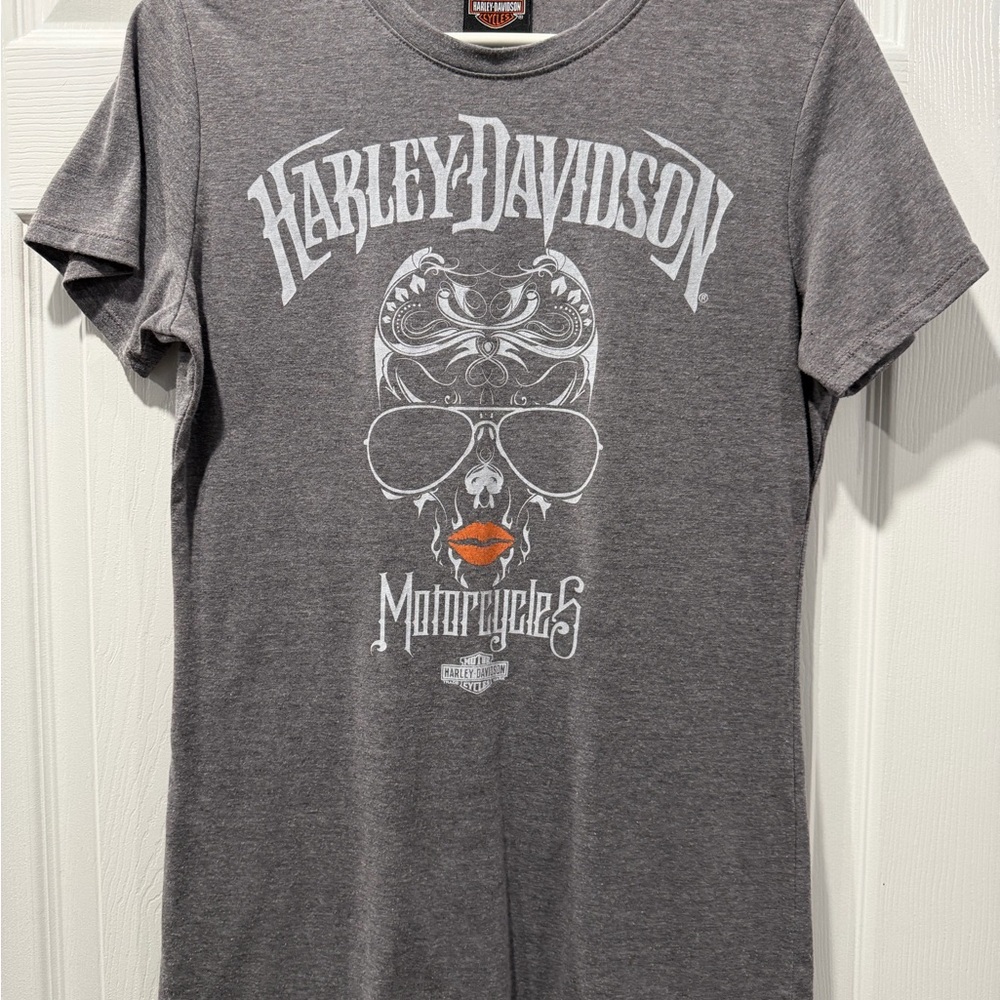 Harley-Davidson Gray Graphic Tee